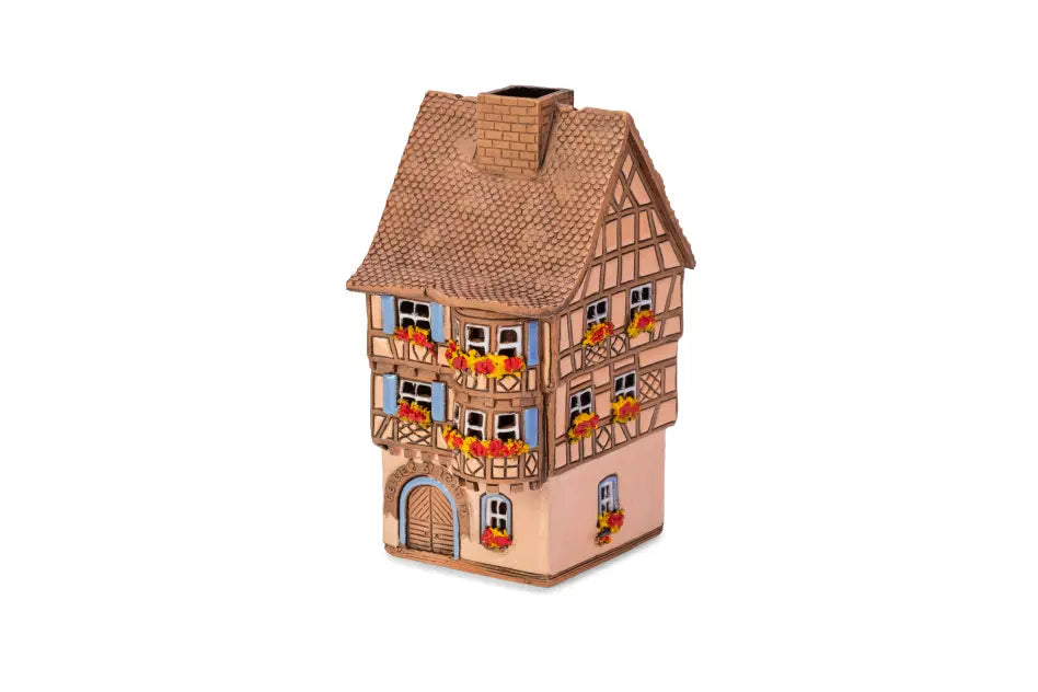 Alsatian house – Eguisheim – 16 cm – handcrafted ceramic — ALS 186