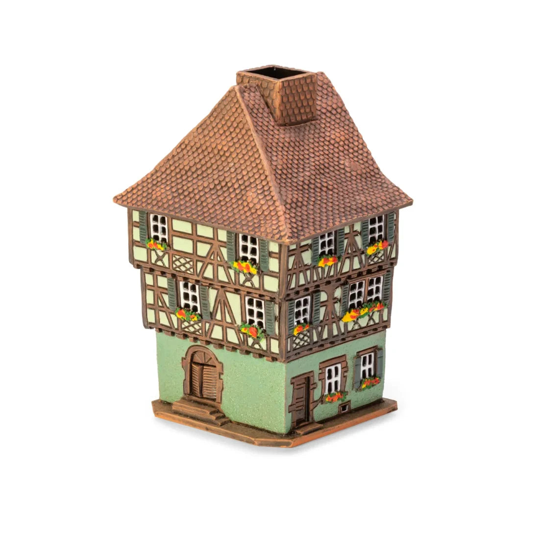 Alsatian house – Eguisheim – 16 cm – handcrafted ceramic — ALS 187