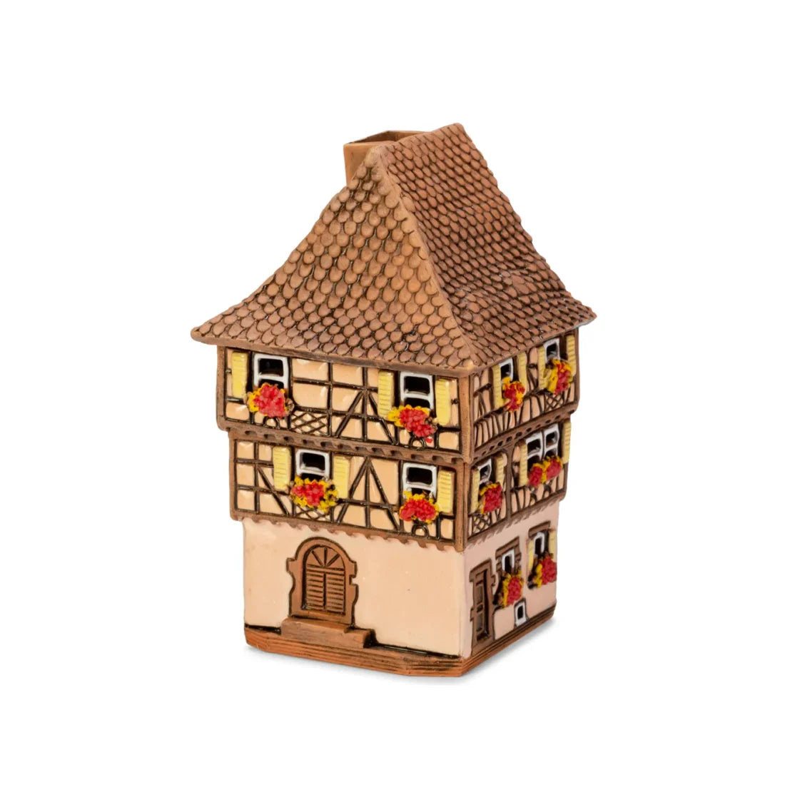 Elsässer Haus – Eguisheim – 9,5 cm – handgefertigte Keramik — ALS 187 MINI