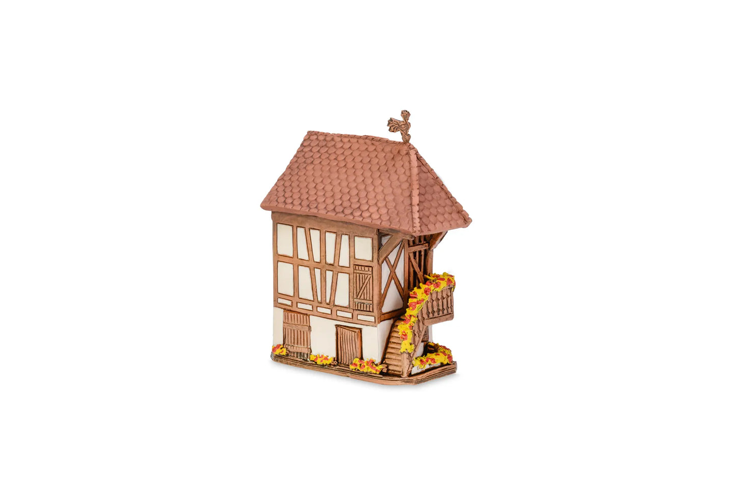 Brûle-encens Le Pigeonnier (Eguisheim) en céramique, 11 cm