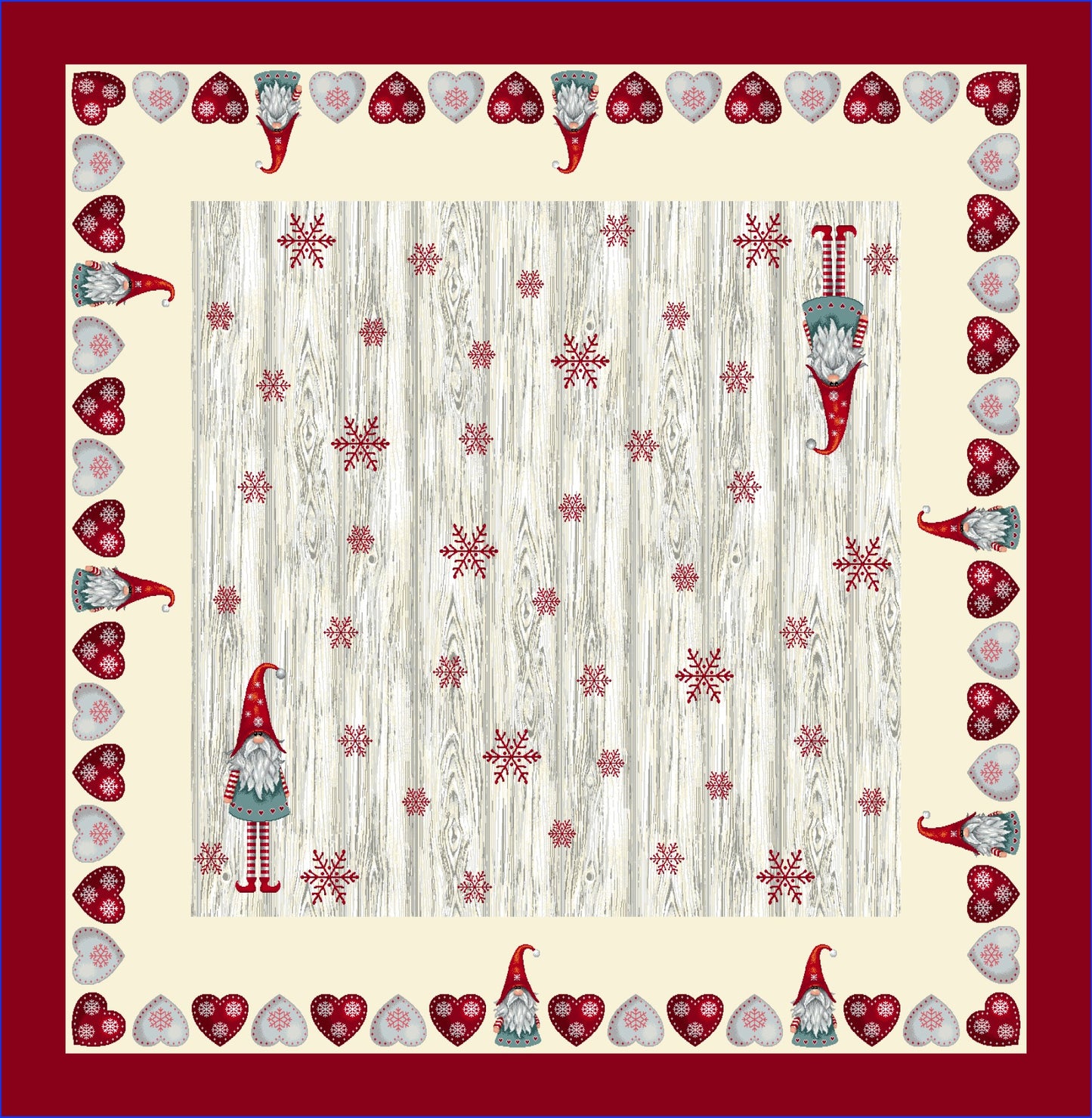 Lutins bord rouge