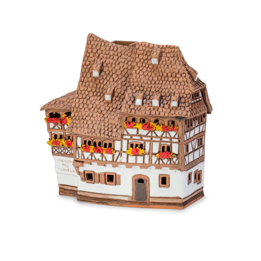 Tanners’ House – Strasbourg – 11 cm – handcrafted ceramic — JB 06 MINI