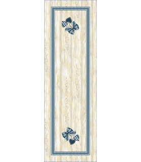 Chemin - Ruban Bleu 44 x 140