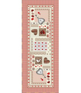 Chemin - Patch rouge 37 x 100