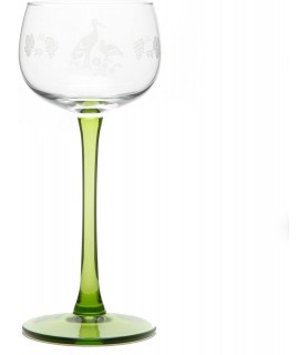 ALSACE CIGOGNES MAT / 6 verres