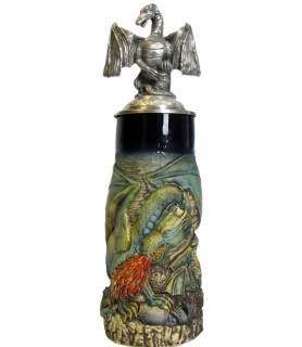 CHOPE A BIERE DRAGON - 3/4