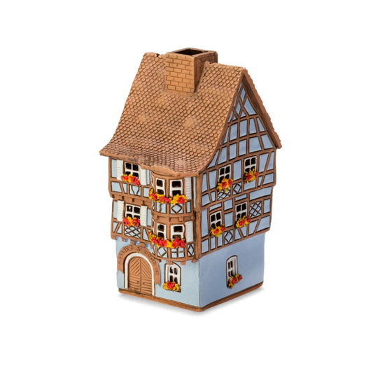 Elsässisches Haus – Eguisheim – 16 cm – handgemachte Keramik — ALS 186