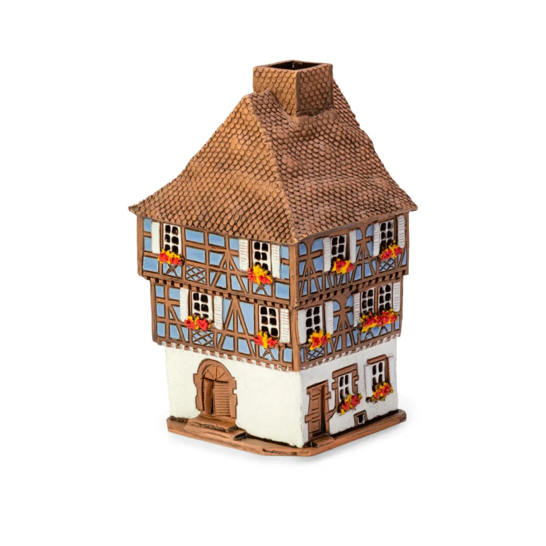 Alsatian house – Eguisheim – 16 cm – handcrafted ceramic — ALS 187