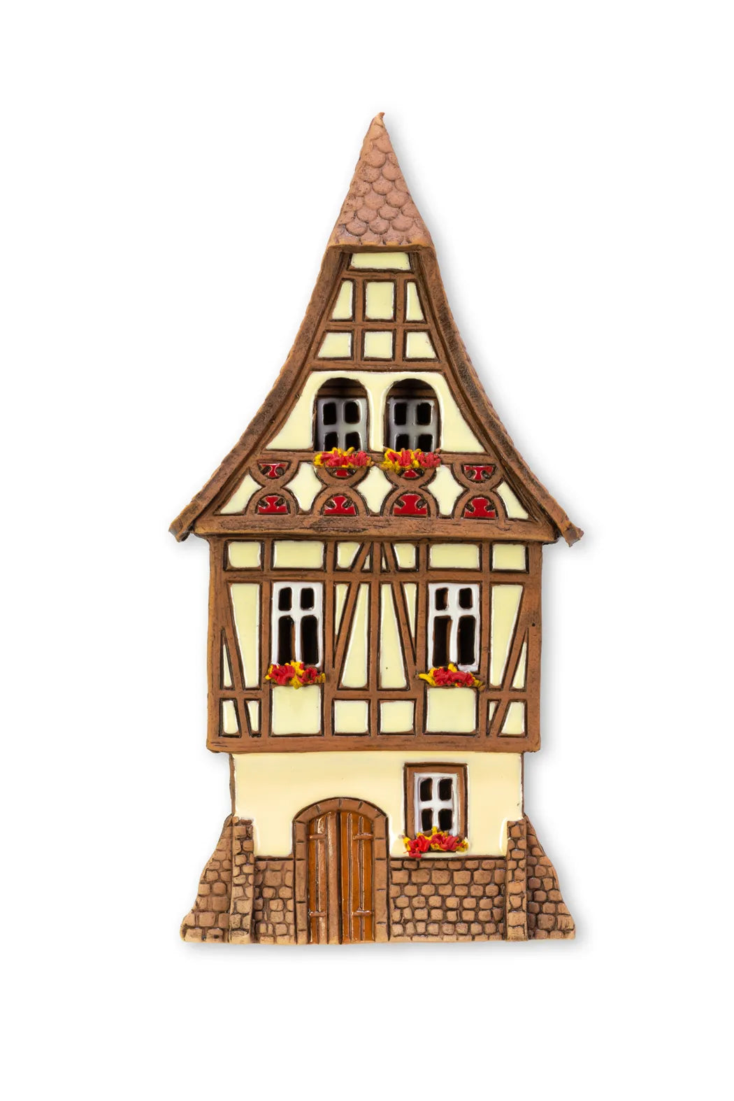 Elsässer Haus – 18 cm – Keramik zum Aufhängen — ALS 193 PL