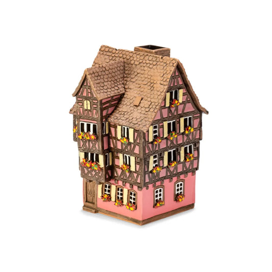 Maison alsacienne Colmar – 17 cm – céramique peinte à la main — ALS 246