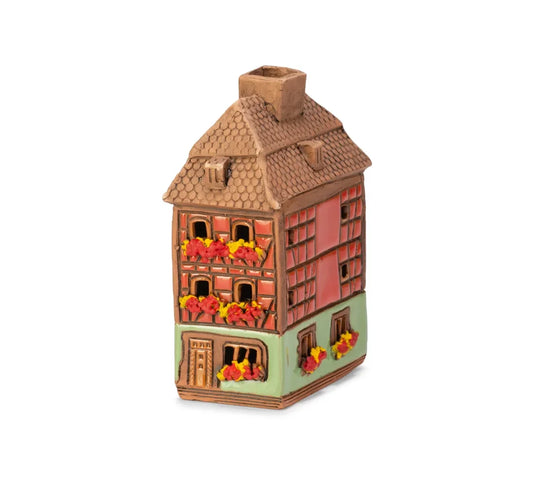 Maison alsacienne Colmar – 9 cm – céramique artisanale — ALS 287 MINI