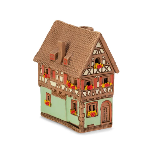 Maison alsacienne Colmar – 9 cm – céramique artisanale — ALS 291 MINI