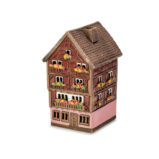 Maison alsacienne Colmar – 9 cm – céramique artisanale — ALS 299 MINI