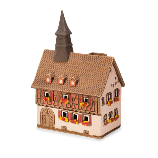 Brûle-encens Musée Albert Schweitzer (Kaysersberg) en céramique, 13 cm