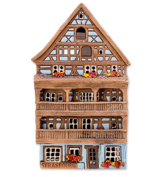 Elsässer Haus zum Aufhängen – Keramik — ALS 315 PL