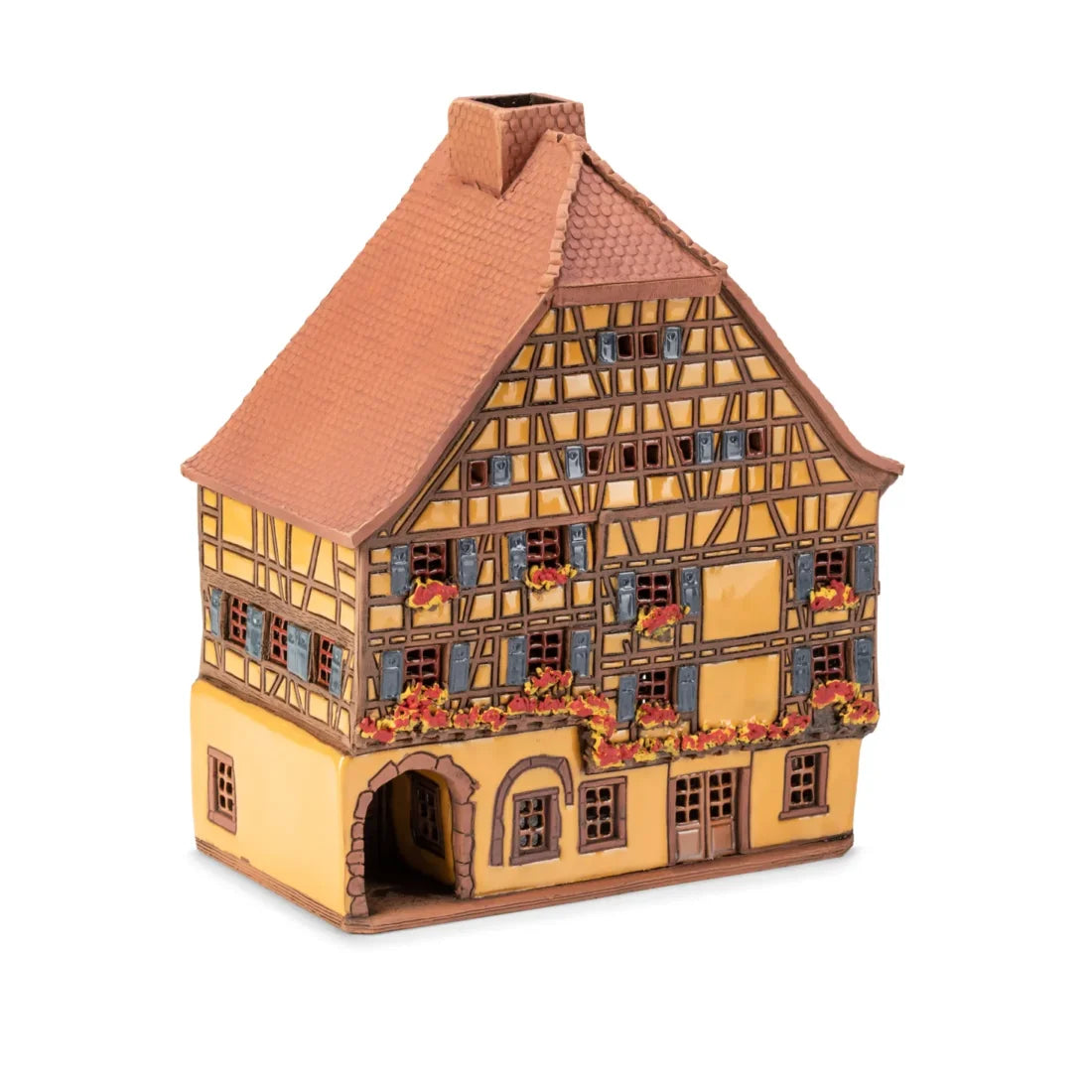Brûle-parfum Restaurant au Dolder (Riquewihr) en céramique, 21 cm