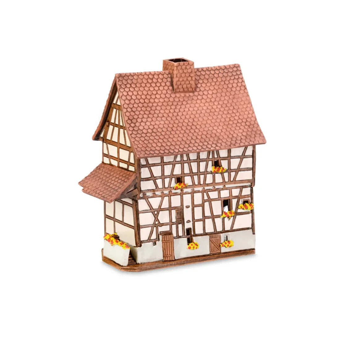 Brûle-parfum Le Pigeonnier (Eguisheim) en céramique, 19 cm