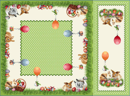 Lapins de paques + oeufs