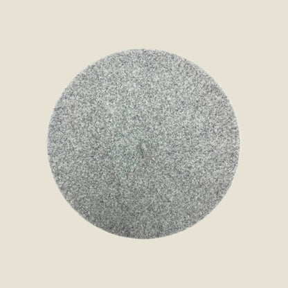 Béret basque français en laine mérinos, coloris gris chiné clair