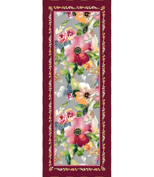 Peinture florale 96 x 100