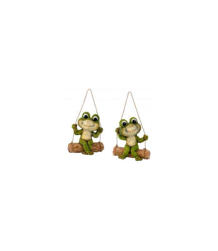 GRENOUILLE SUR BALANCOIRE